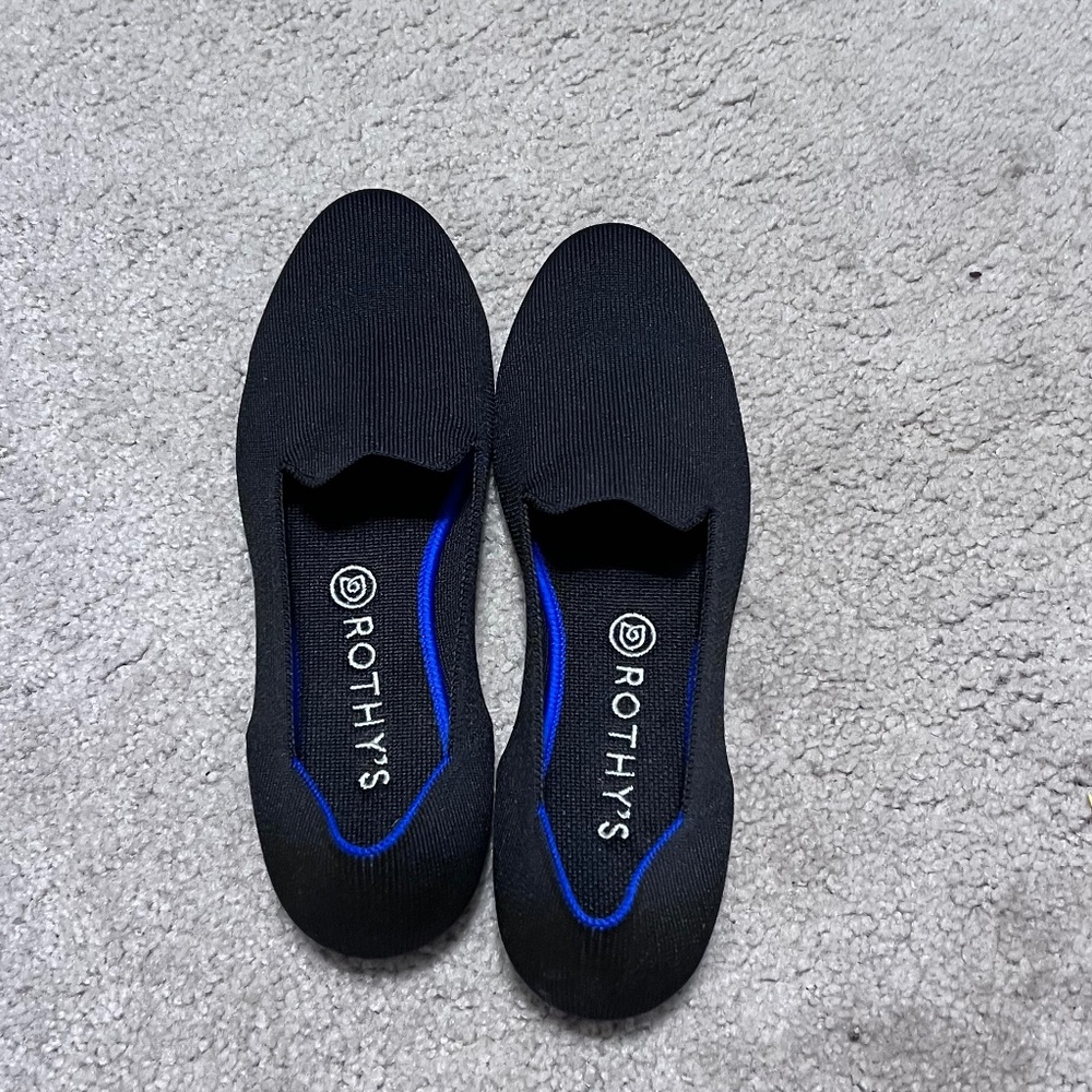 Rothy's Black Loafer Size 10
